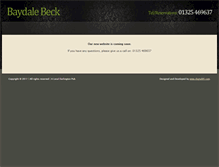 Tablet Screenshot of baydalebeck.co.uk